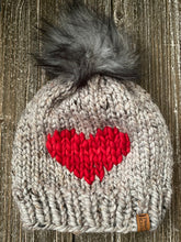 Load image into Gallery viewer, Heart Beanie