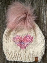 Load image into Gallery viewer, Heart Beanie