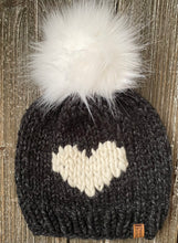 Load image into Gallery viewer, Heart Beanie
